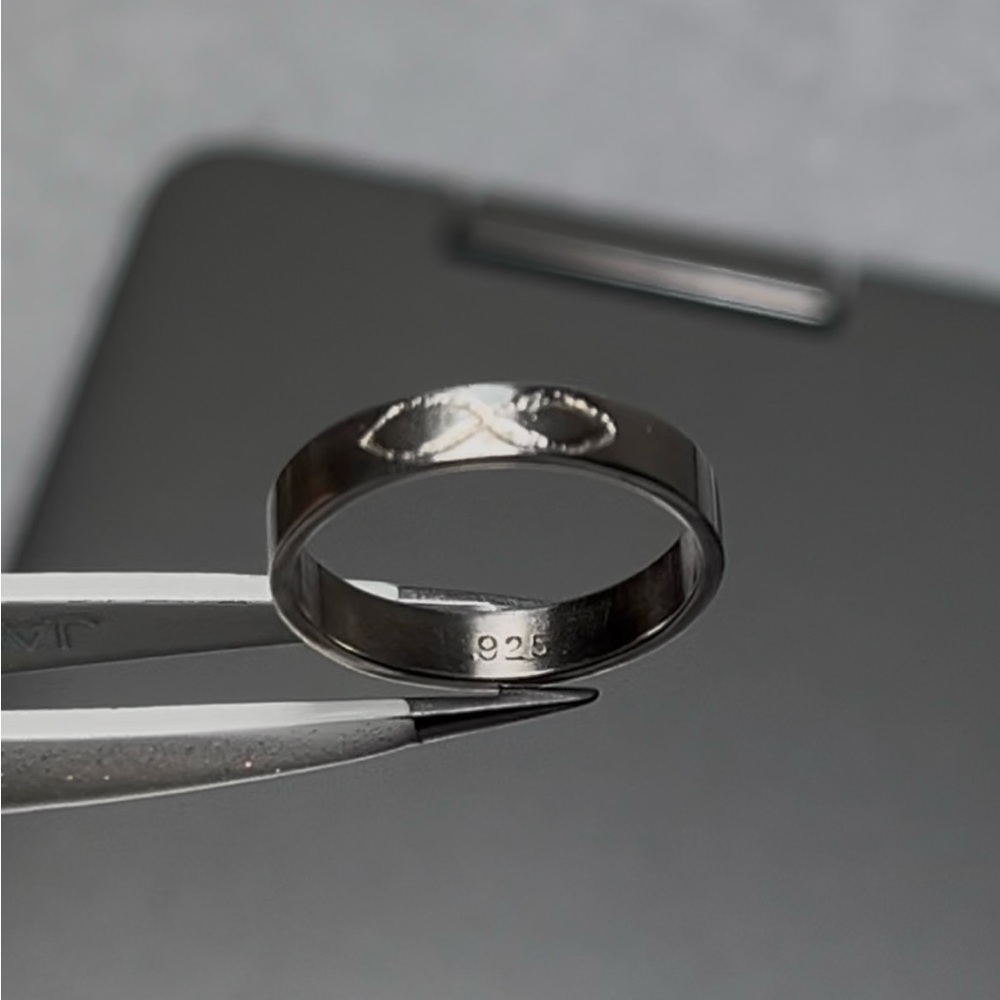 Silver Infinity Ring - image 2
